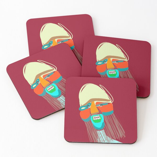 Item preview, 1 OooH JOE - colorful imaginary digital friend portrait designed and sold by IsaboCreations.
