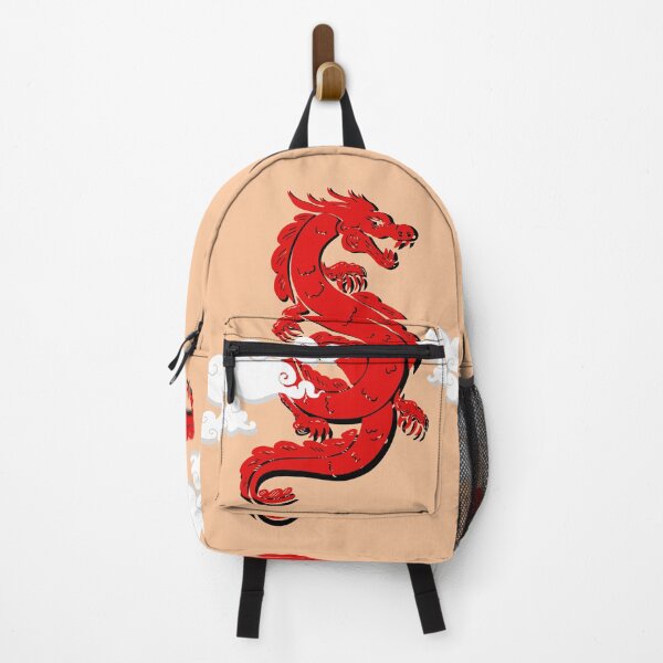 Item preview, Dragon in the Sky, Peach Fuzz, Red designed and sold by Ellecher23.