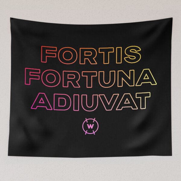 Item preview, Motivational and Inspirational Fortis Fortuna Adiuvat designed and sold by wingstar.