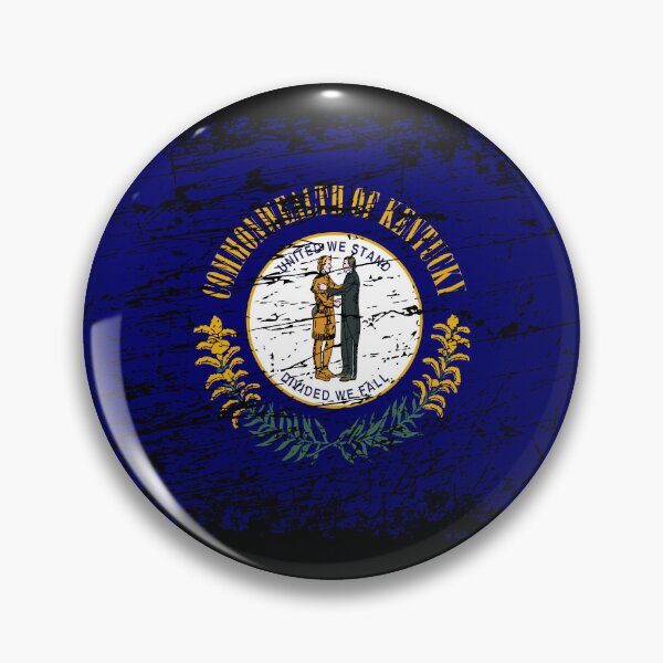Item preview, Kentucky flag used look designed and sold by GeogDesigns.