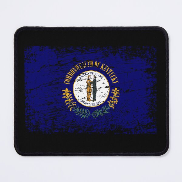Item preview, Kentucky flag used look designed and sold by GeogDesigns.
