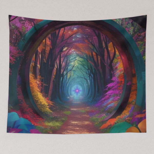 Item preview, Timeless Tapestry: Exploring the Vivid Dimensions of an Unspoiled Primeval Forest designed and sold by RvinJo8.