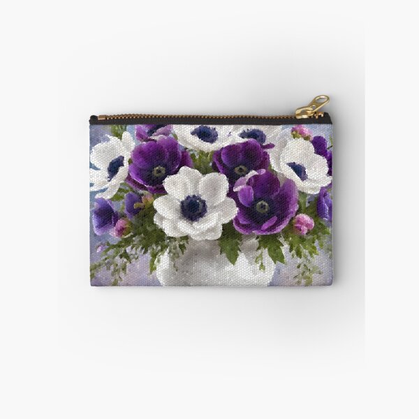 Item preview, Anemone Flowers in a vase Mosaic designed and sold by Petalandfur.