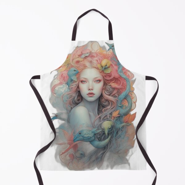 Item preview, Women Surrealist Neon Watercolor designed and sold by eajob.