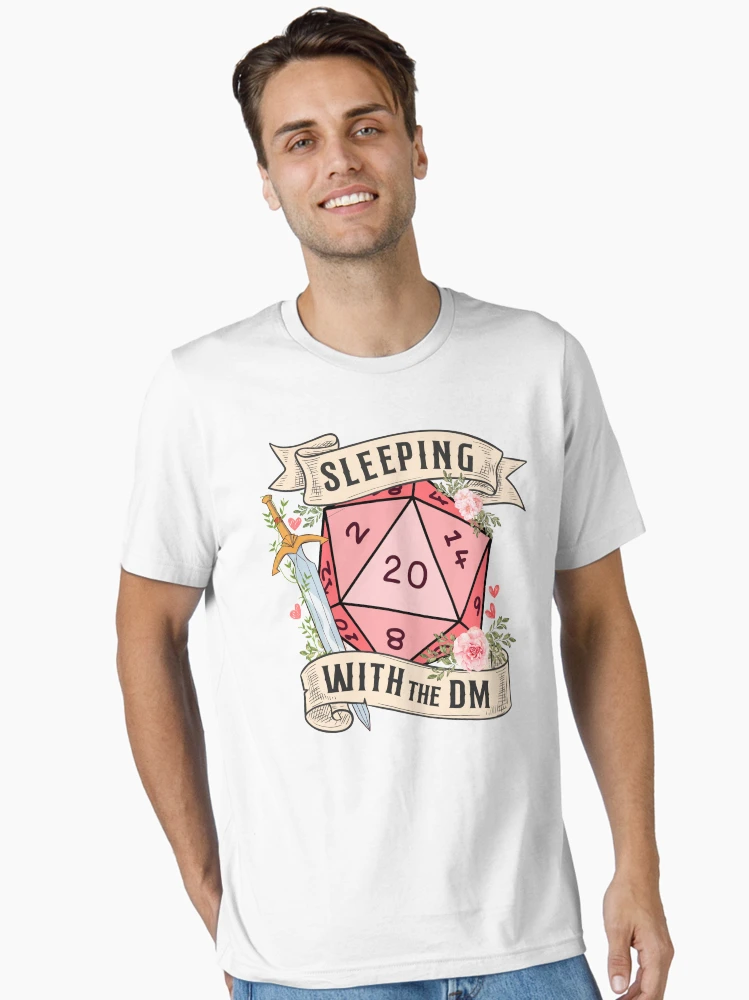 SLEEPING WITH THE DM: Dungeon Master girlfriend, wife gift, d20