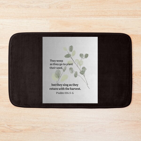 Item preview, Bible Verse Psalm 126:5-6 designed and sold by Donny1203.