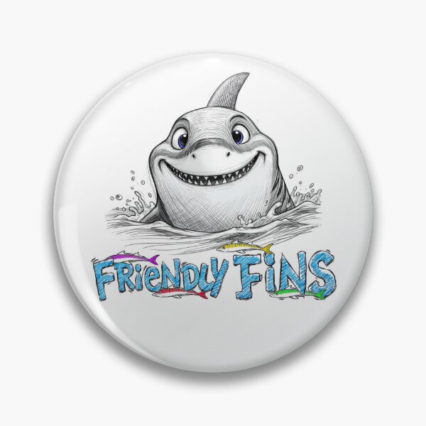 Item preview, Friendly Fin designed and sold by NickTaroDesign.