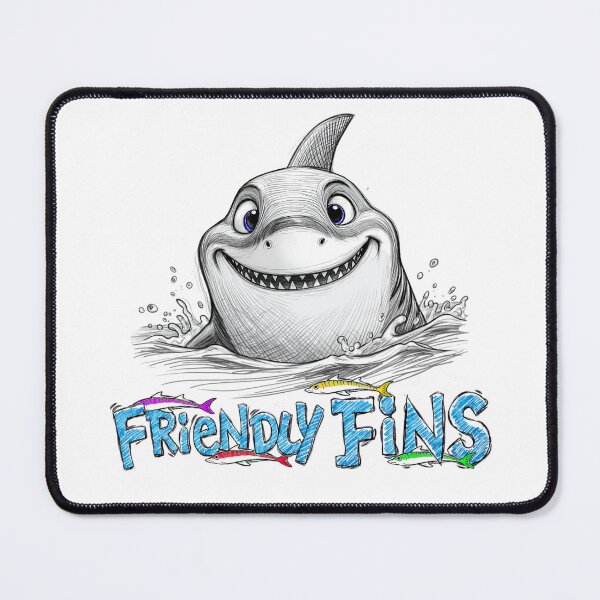 Item preview, Friendly Fin designed and sold by NickTaroDesign.