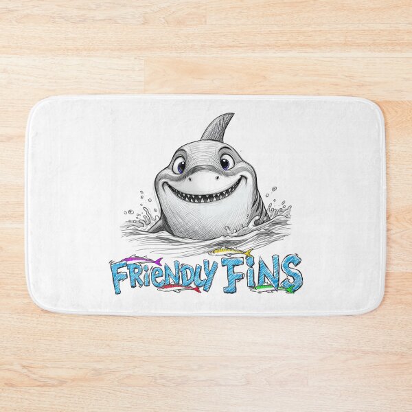 Item preview, Friendly Fin designed and sold by NickTaroDesign.
