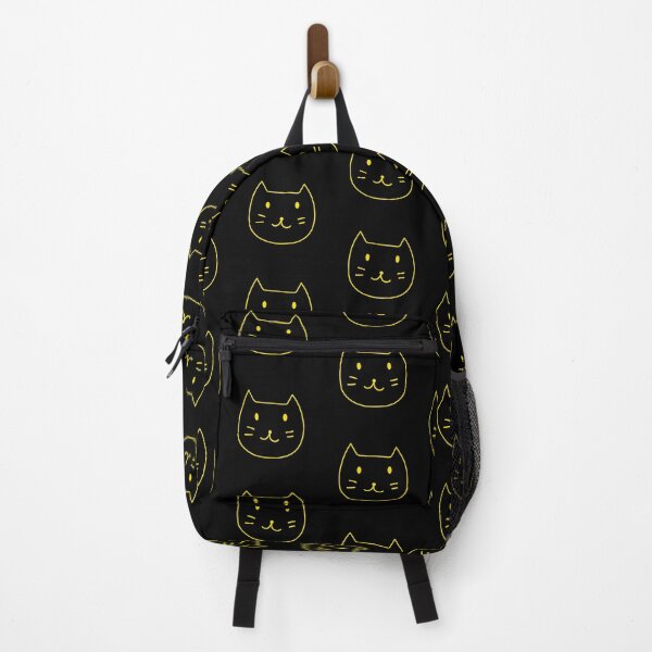 Item preview, Cat Smiley Black and Yellow from our hearts designed and sold by SOMI SOMI.