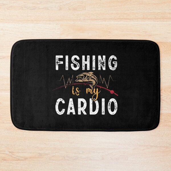 Item preview, Fishing is my Cardio designed and sold by marfanna.
