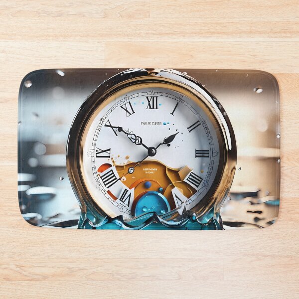 Item preview, Aquatic Ecstasy: Crystal Clock Immersed in Serenity designed and sold by Artedig.