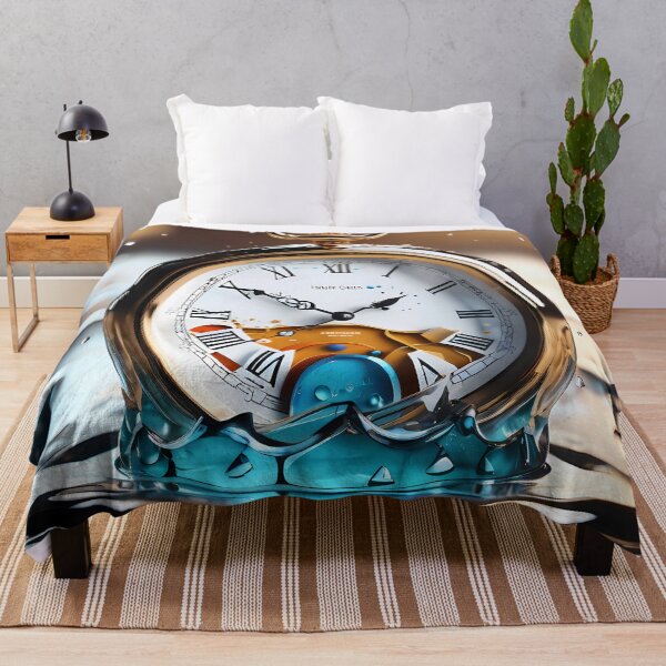 Item preview, Aquatic Ecstasy: Crystal Clock Immersed in Serenity designed and sold by Artedig.