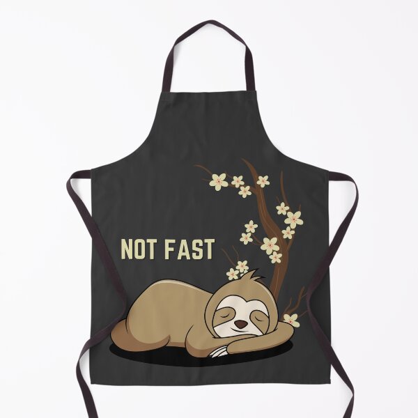 Item preview, NOT FAST sleeping sloth with Chinese tree designed and sold by Kingkham-Design.