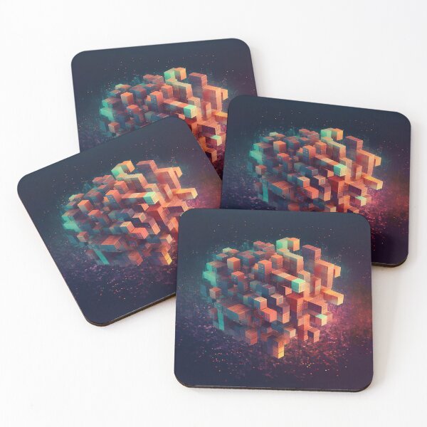 Item preview, Decentralized Harmony: Abstract Art Inspired by Blockchain Format designed and sold by iQuorra.