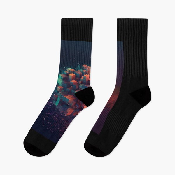 Item preview, Decentralized Harmony: Abstract Art Inspired by Blockchain Format designed and sold by iQuorra.