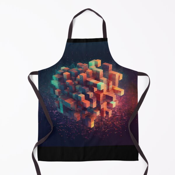 Item preview, Decentralized Harmony: Abstract Art Inspired by Blockchain Format designed and sold by iQuorra.
