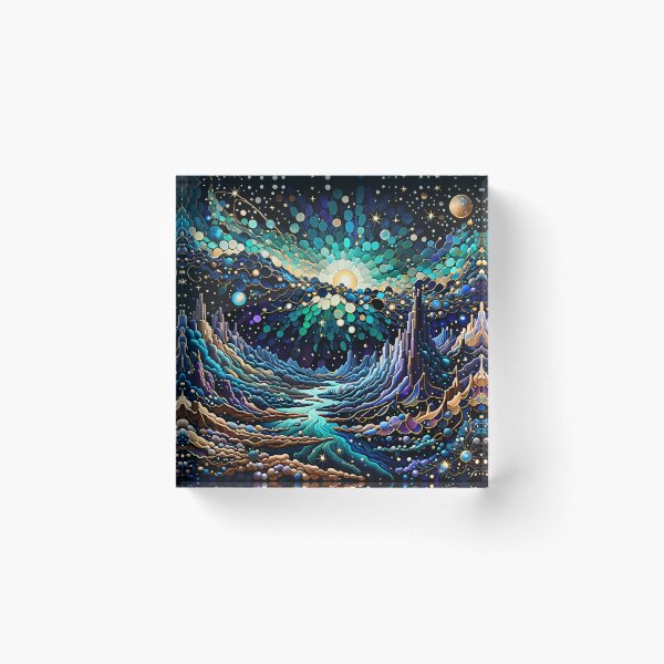 Item preview, Stellar Mosaic—A Pebbled Cosmos | andycorah designed and sold by andycorah.