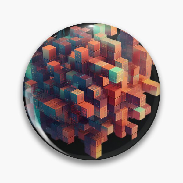 Item preview, Blockchain Echoes: Abstract Art Inspired by Digital Decentralization designed and sold by iQuorra.