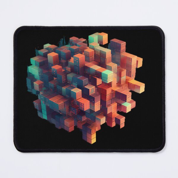 Item preview, Blockchain Echoes: Abstract Art Inspired by Digital Decentralization designed and sold by iQuorra.