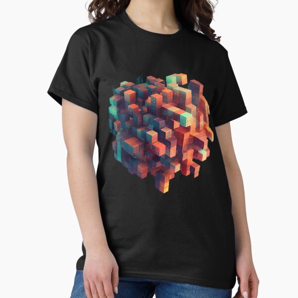 Item preview, Blockchain Echoes: Abstract Art Inspired by Digital Decentralization designed and sold by iQuorra.