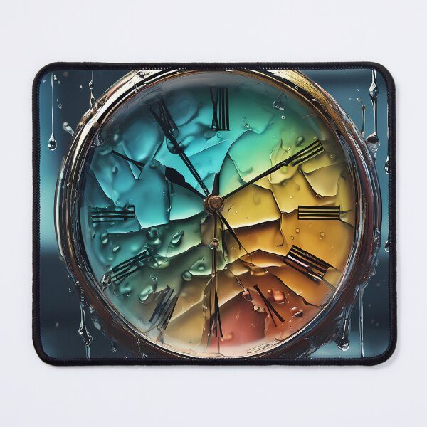 Item preview, Aquatic Transcendence: Crystal Clock in a Liquid Universe designed and sold by Artedig.