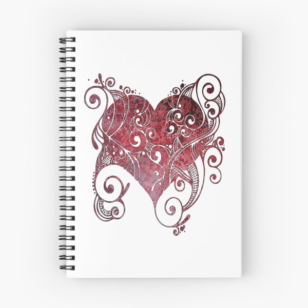 Item preview, Fancy Love Heart Stone Red designed and sold by TigsArts.