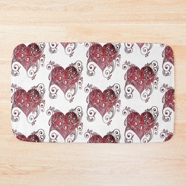 Item preview, Fancy Love Heart Stone Red designed and sold by TigsArts.