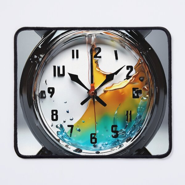 Item preview, Chronological Mirage: Crystal Clock in the Aquatic Abyss designed and sold by Artedig.