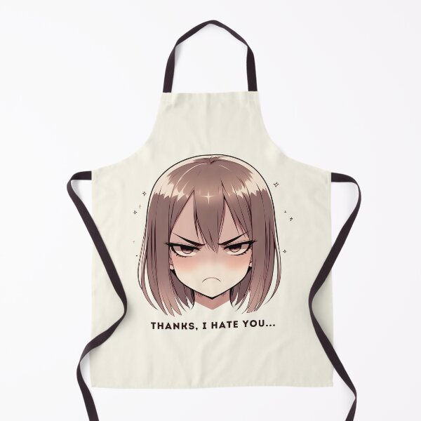 Item preview, Anime Girl with a Grudging Thanks designed and sold by RuyaFab.