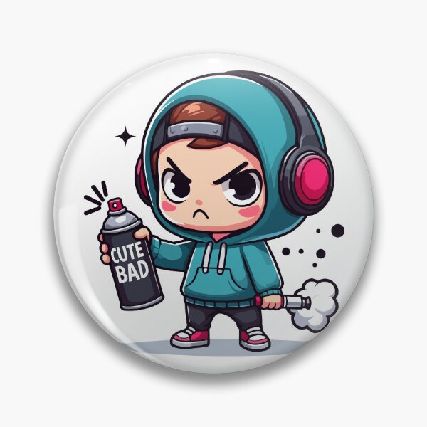 Item preview, Bad Cute Graffitimonkey designed and sold by BadGraffitiman.