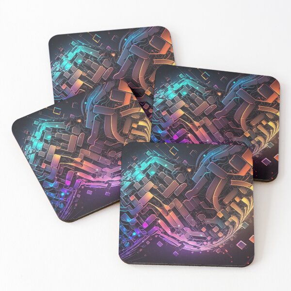 Item preview, Cryptic Canvas: Abstract Art in the Language of Blockchain designed and sold by iQuorra.