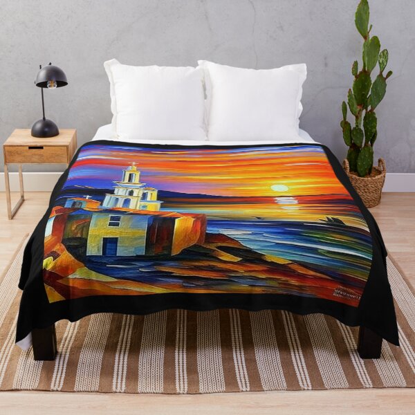 Item preview, Calm Maritime Village: Idyllic Sunset Scene 2 designed and sold by artnftjimmy.