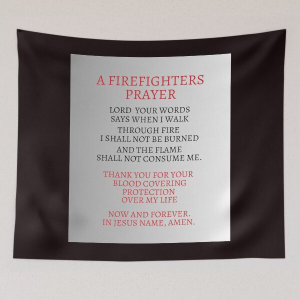 Item preview, A Firefighters Prayer designed and sold by Donny1203.