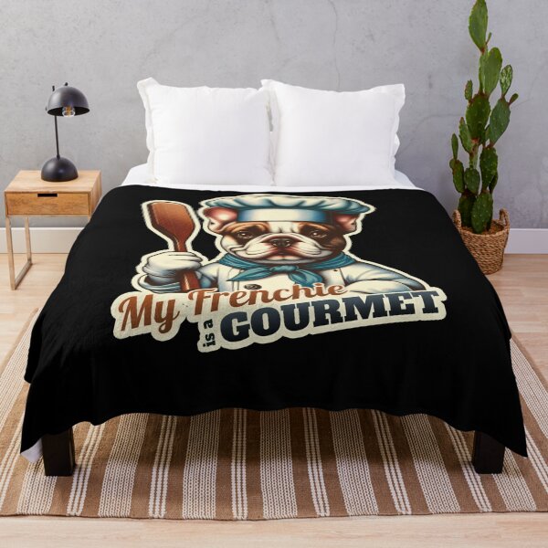 Item preview, Chef french bulldog designed and sold by ThisDress.