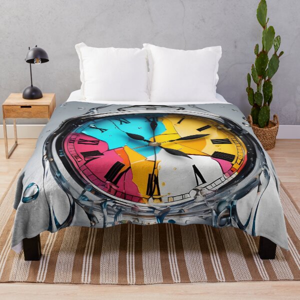 Item preview, Temporary Oasis: Crystal Clock in an Aquatic Desert designed and sold by Artedig.