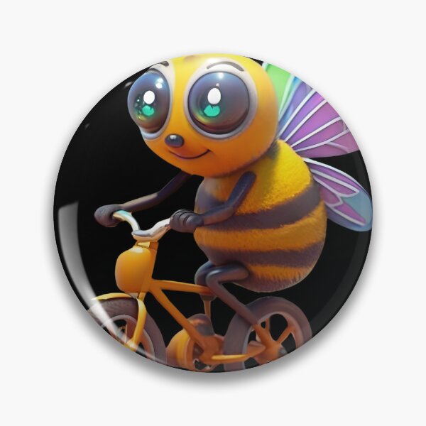 Item preview, Rainbow Buzz: Biking Bee Adventure designed and sold by EnchantWearEmpo.