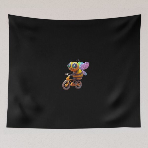 Item preview, Rainbow Buzz: Biking Bee Adventure designed and sold by EnchantWearEmpo.