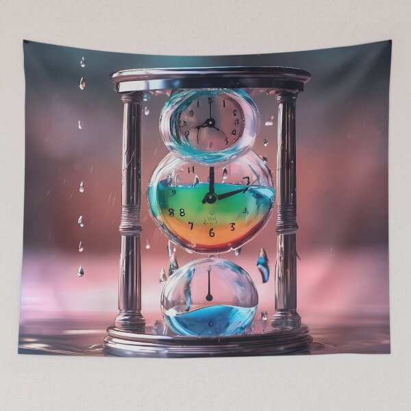 Item preview, Aquatic Melody of Time: Sound Crystal Clock designed and sold by Artedig.