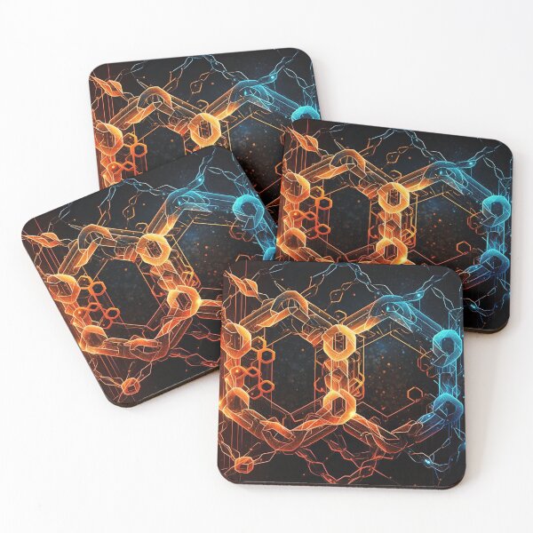 Item preview, Cryptic Canvas: Abstract Art in the Language of Blockchain designed and sold by iQuorra.