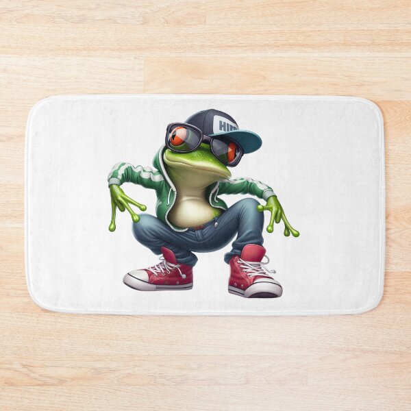 Item preview, Funky Frogs Hip Hop designed and sold by joyfulcow.
