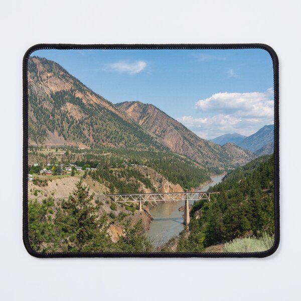 Item preview, Lillooet Railroad bridge Landscape designed and sold by hawkie.