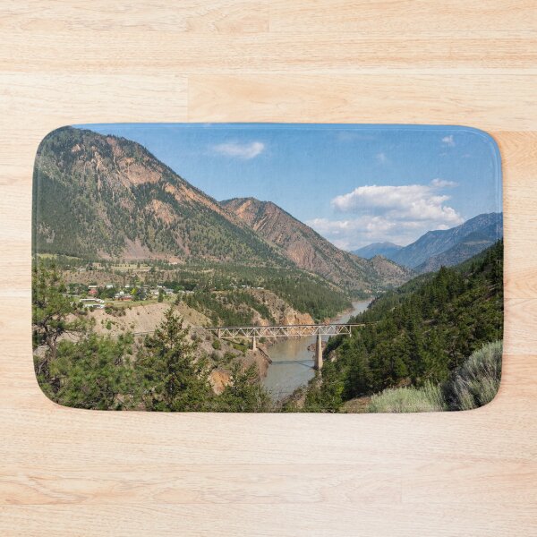 Item preview, Lillooet Railroad bridge Landscape  designed and sold by hawkie.