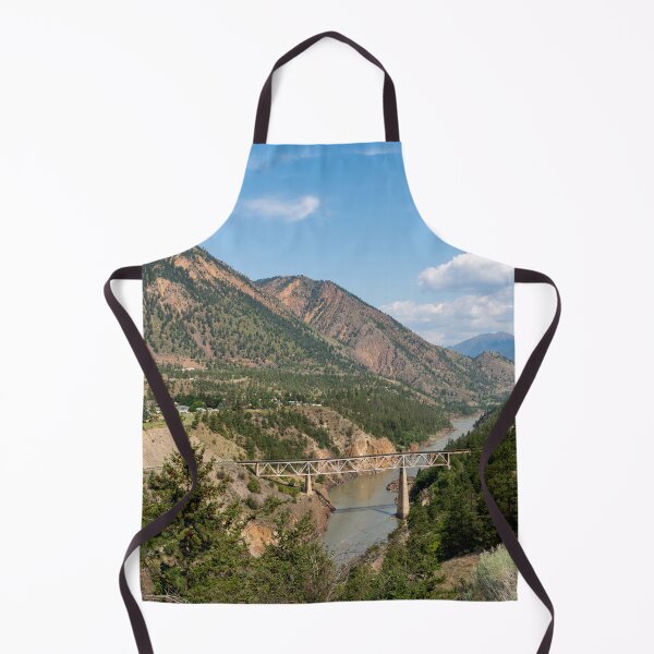 Item preview, Lillooet Railroad bridge Landscape designed and sold by hawkie.