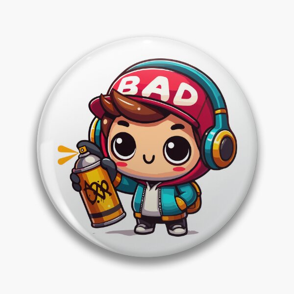 Item preview, Bad Cute Graffitimonkey designed and sold by BadGraffitiman.
