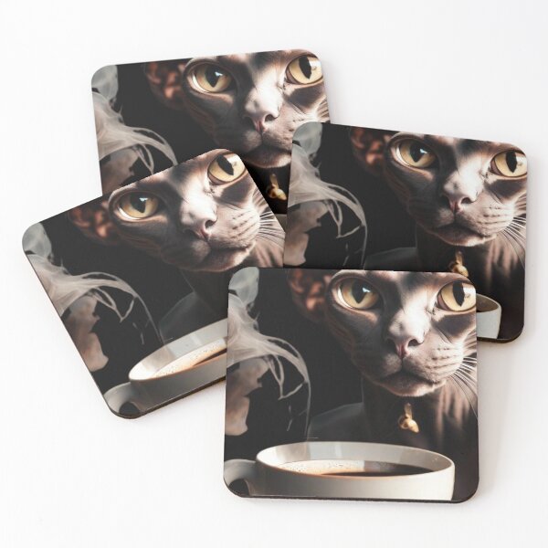 Item preview, Cat Coffee meme designed and sold by MatthewViews.
