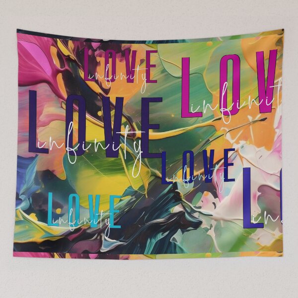Item preview, Love Infinity -Valentine Day Gifts - Abstract Art background designed and sold by ShreecreatE.