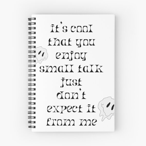 Item preview, Don't expect me to "small talk" designed and sold by tranquil-haven.