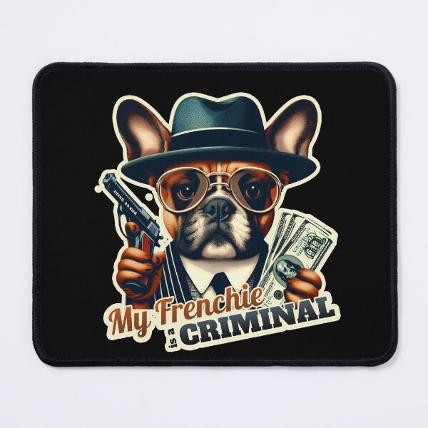 Item preview, Criminal french bulldog designed and sold by ThisDress.
