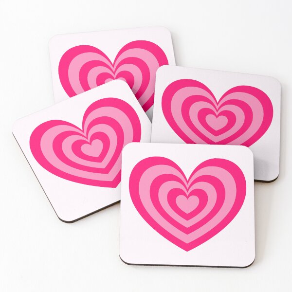 Item preview, Groovy Pink Heart designed and sold by lollydesigned.